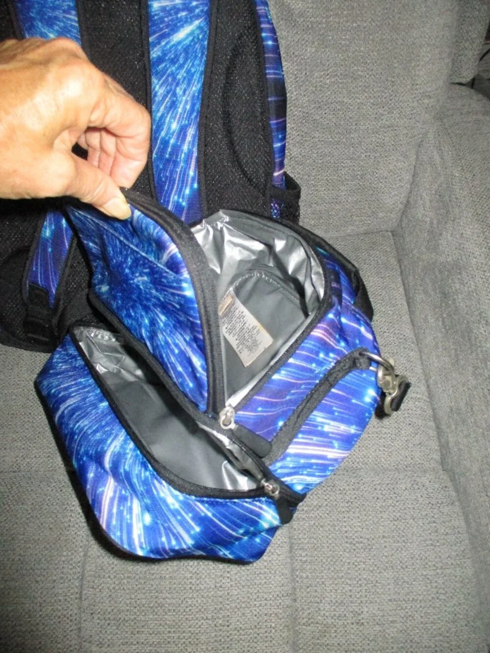 Pottery Barn Teen Large Backpack and Lunch bag